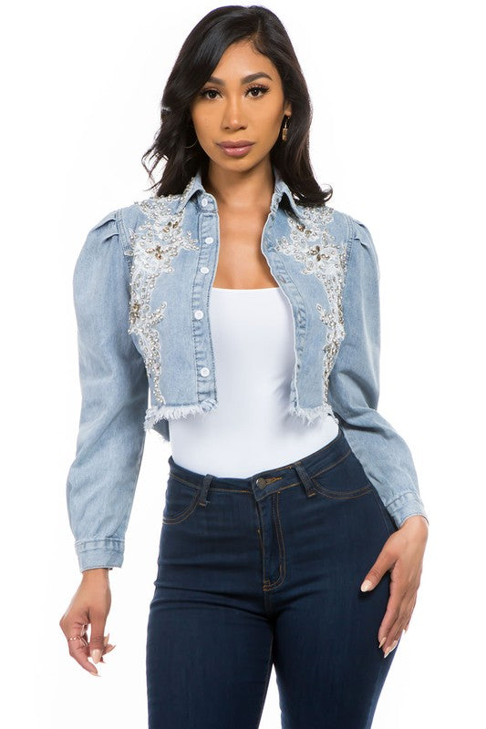 Hobo Jean Jacket Blue