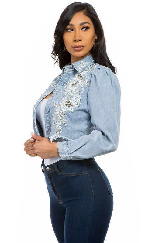 Hobo Jean Jacket Blue