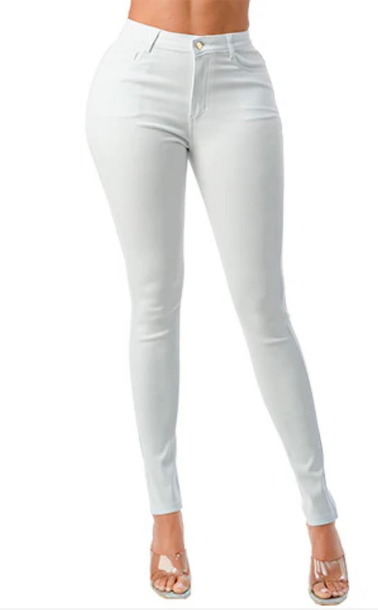 White Jeans Pant (NON DISTRESSESD)